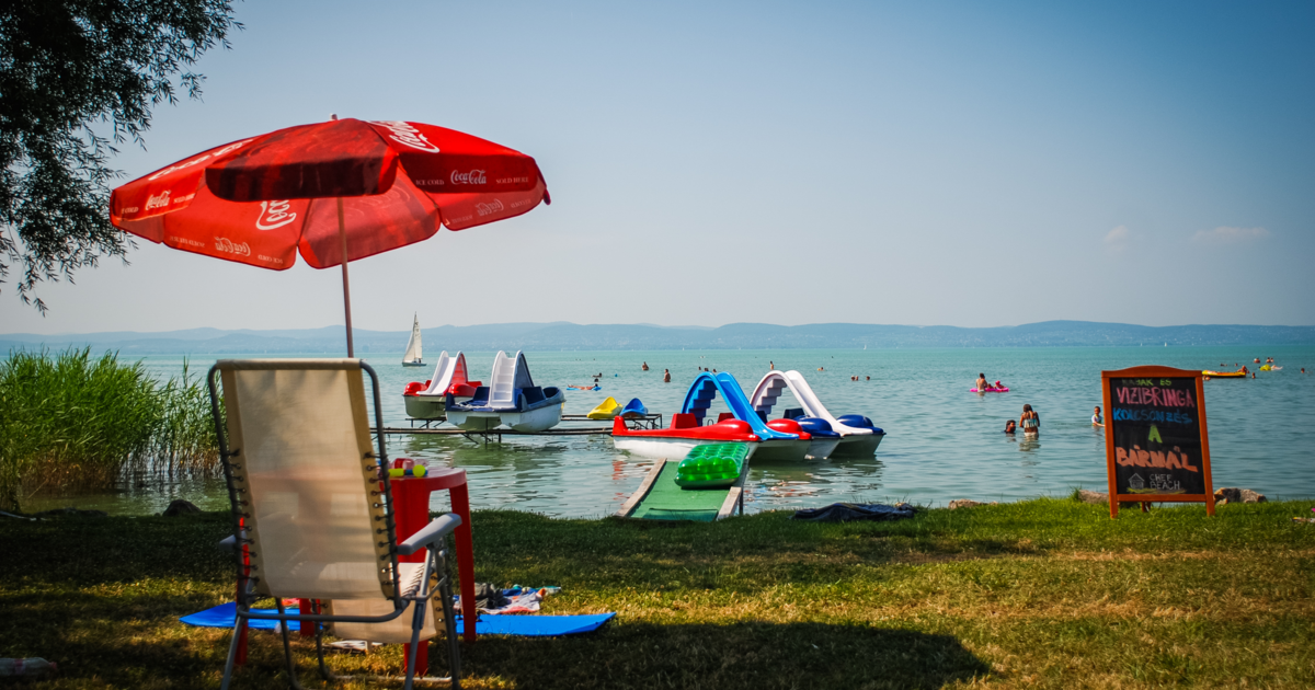 Zamárdi - pláž T-Beach